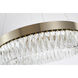 Canada LED 24 inch Gold LED Chandelier Ceiling Light